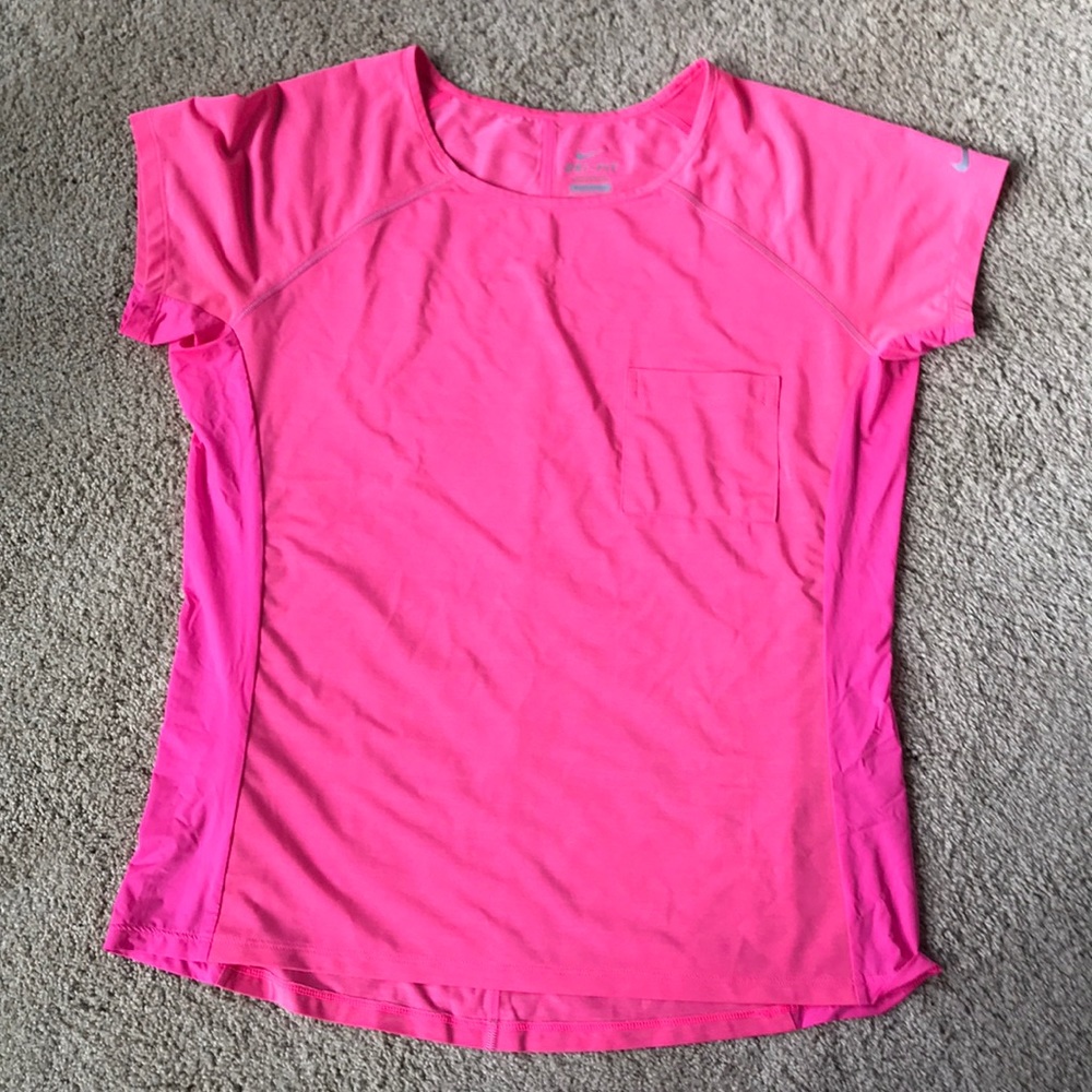 Hot pink Dri-Fit Nike Running tee